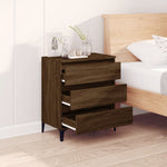 ZNTS Sideboard Brown Oak 60x35x70 cm Engineered Wood 823055