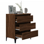 ZNTS Sideboard Brown Oak 60x35x70 cm Engineered Wood 823055