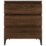 ZNTS Sideboard Brown Oak 60x35x70 cm Engineered Wood 823055