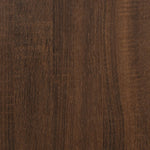 ZNTS Sideboard Brown Oak 60x35x70 cm Engineered Wood 823055