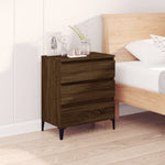 ZNTS Sideboard Brown Oak 60x35x70 cm Engineered Wood 823055