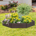 ZNTS Raised Garden Bed 120x120x20 cm Polypropylene 153614