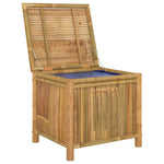 ZNTS Garden Storage Box 60x52x55cm Bamboo 319874