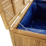 ZNTS Garden Storage Box 60x52x55cm Bamboo 319874