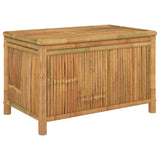 ZNTS Garden Storage Box 90x52x55cm Bamboo 319875