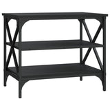 ZNTS TV Cabinet Black 60x40x50 cm Engineered Wood 825782