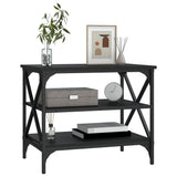 ZNTS TV Cabinet Black 60x40x50 cm Engineered Wood 825782