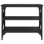ZNTS TV Cabinet Black 60x40x50 cm Engineered Wood 825782