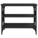 ZNTS TV Cabinet Black 60x40x50 cm Engineered Wood 825782