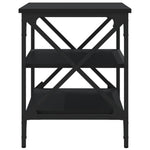 ZNTS TV Cabinet Black 60x40x50 cm Engineered Wood 825782
