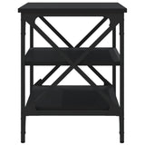 ZNTS TV Cabinet Black 60x40x50 cm Engineered Wood 825782