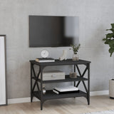 ZNTS TV Cabinet Black 60x40x50 cm Engineered Wood 825782
