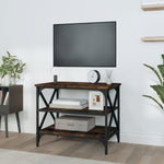 ZNTS TV Cabinet Smoked Oak 60x40x50 cm Engineered Wood 825784