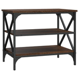 ZNTS TV Cabinet Brown Oak 60x40x50 cm Engineered Wood 825786