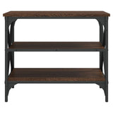 ZNTS TV Cabinet Brown Oak 60x40x50 cm Engineered Wood 825786