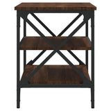 ZNTS TV Cabinet Brown Oak 60x40x50 cm Engineered Wood 825786
