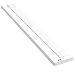 ZNTS Shower Shelf for Walk-in Shower Wall White 80 cm Aluminium 153625
