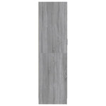 ZNTS Wardrobe Grey Sonoma 82.5x51.5x180 cm Engineered Wood 826639