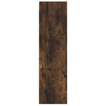 ZNTS Wall-mounted TV Cabinets 2 pcs Smoked Oak 30.5x30x110 cm 826677
