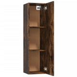 ZNTS Wall-mounted TV Cabinets 2 pcs Smoked Oak 30.5x30x110 cm 826677
