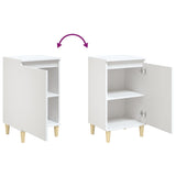 ZNTS Bedside Cabinets 2 pcs White 40x35x70 cm Engineered Wood 819629