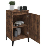 ZNTS Bedside Cabinets 2 pcs Smoked Oak 40x35x70 cm Engineered Wood 819655