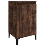 ZNTS Bedside Cabinets 2 pcs Smoked Oak 40x35x70 cm Engineered Wood 819655
