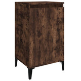 ZNTS Bedside Cabinets 2 pcs Smoked Oak 40x35x70 cm Engineered Wood 819655