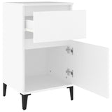 ZNTS Bedside Cabinets 2 pcs White 40x35x70 cm 819709