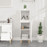 ZNTS Bathroom Cabinet White 30x30x100 cm Engineered Wood 819804