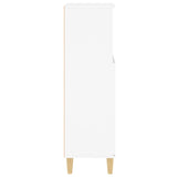 ZNTS Bathroom Cabinet White 30x30x100 cm Engineered Wood 819804