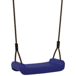ZNTS Slide and Swing for Playhouse Blue Polypropylene 826604