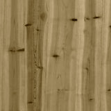 ZNTS Playhouse with Climbing Wall Impregnated Wood Pine 3155812