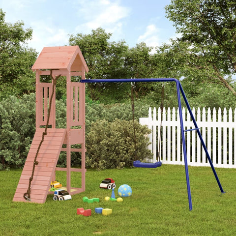 ZNTS Outdoor Playset Solid Wood Douglas 3155814