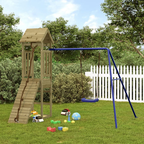 ZNTS Outdoor Playset Impregnated Wood Pine 3155815