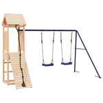 ZNTS Outdoor Playset Solid Wood Pine 3155816