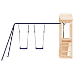 ZNTS Outdoor Playset Solid Wood Pine 3155816