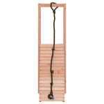 ZNTS Playhouse with Climbing Wall Solid Wood Douglas 3155946