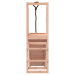 ZNTS Playhouse with Climbing Wall Solid Wood Douglas 3155946