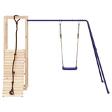 ZNTS Outdoor Playset Solid Wood Pine 3155948