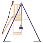 ZNTS Outdoor Playset Solid Wood Pine 3155948
