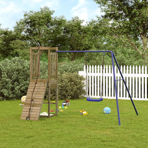 ZNTS Outdoor Playset Impregnated Wood Pine 3155950