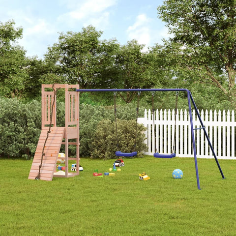ZNTS Outdoor Playset Solid Wood Douglas 3155952