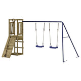 ZNTS Outdoor Playset Impregnated Wood Pine 3155953