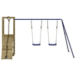 ZNTS Outdoor Playset Impregnated Wood Pine 3155953