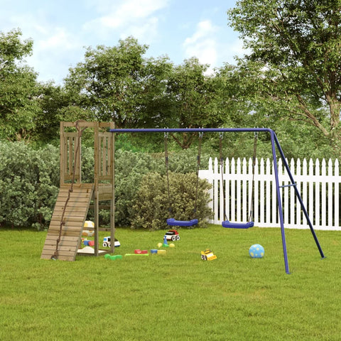 ZNTS Outdoor Playset Impregnated Wood Pine 3155953