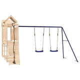 ZNTS Outdoor Playset Solid Wood Pine 3155972