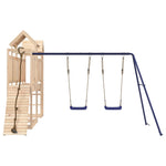 ZNTS Outdoor Playset Solid Wood Pine 3155972