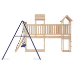 ZNTS Outdoor Playset Solid Wood Pine 3155972