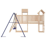 ZNTS Outdoor Playset Solid Wood Pine 3155972